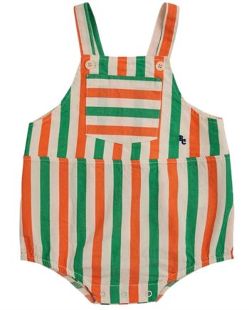 BOBO CHOSES | Baby vertical stripes woven romper 6 mois