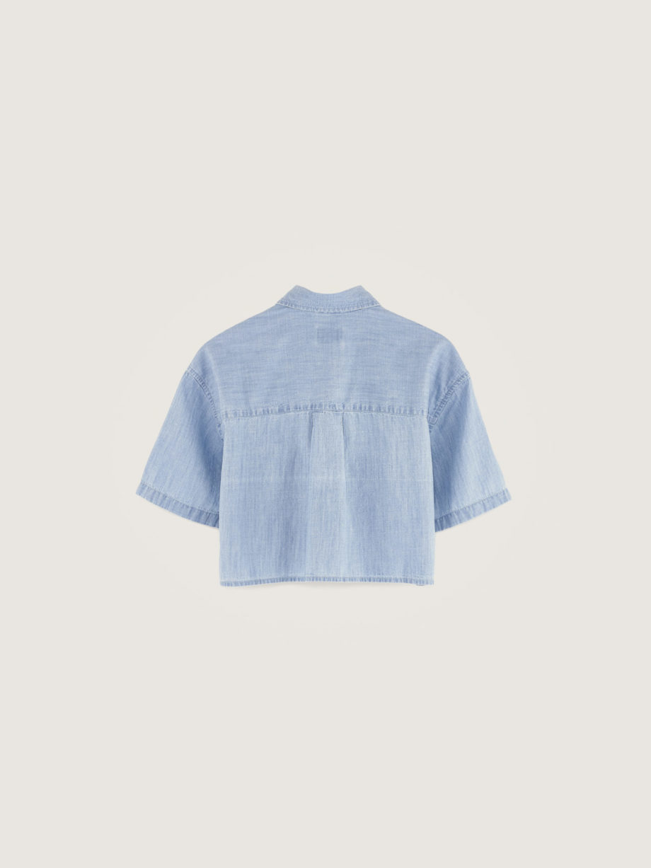 BELLEROSE | CHEMISE WIGGLE BLUE STONE