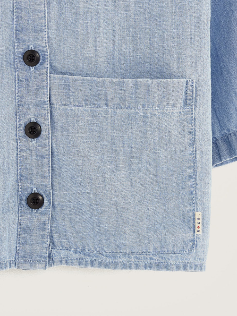 BELLEROSE | CHEMISE WIGGLE BLUE STONE