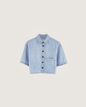 BELLEROSE | CHEMISE WIGGLE BLUE STONE
