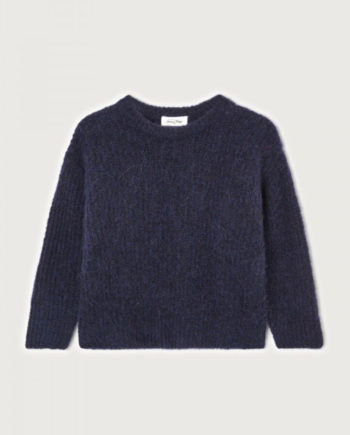 AMERICAN VINTAGE | PULL EAST NAVY CHINE