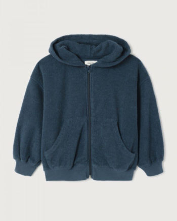 AMERICAN VINTAGE | Sweat capuche zip Bobypark Bleu obscurité