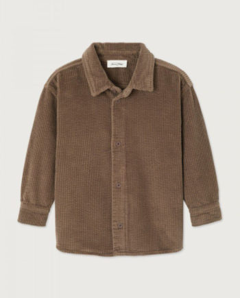 AMERICAN VINTAGE | CHEMISE ML PADOW MARRON VINTAGE