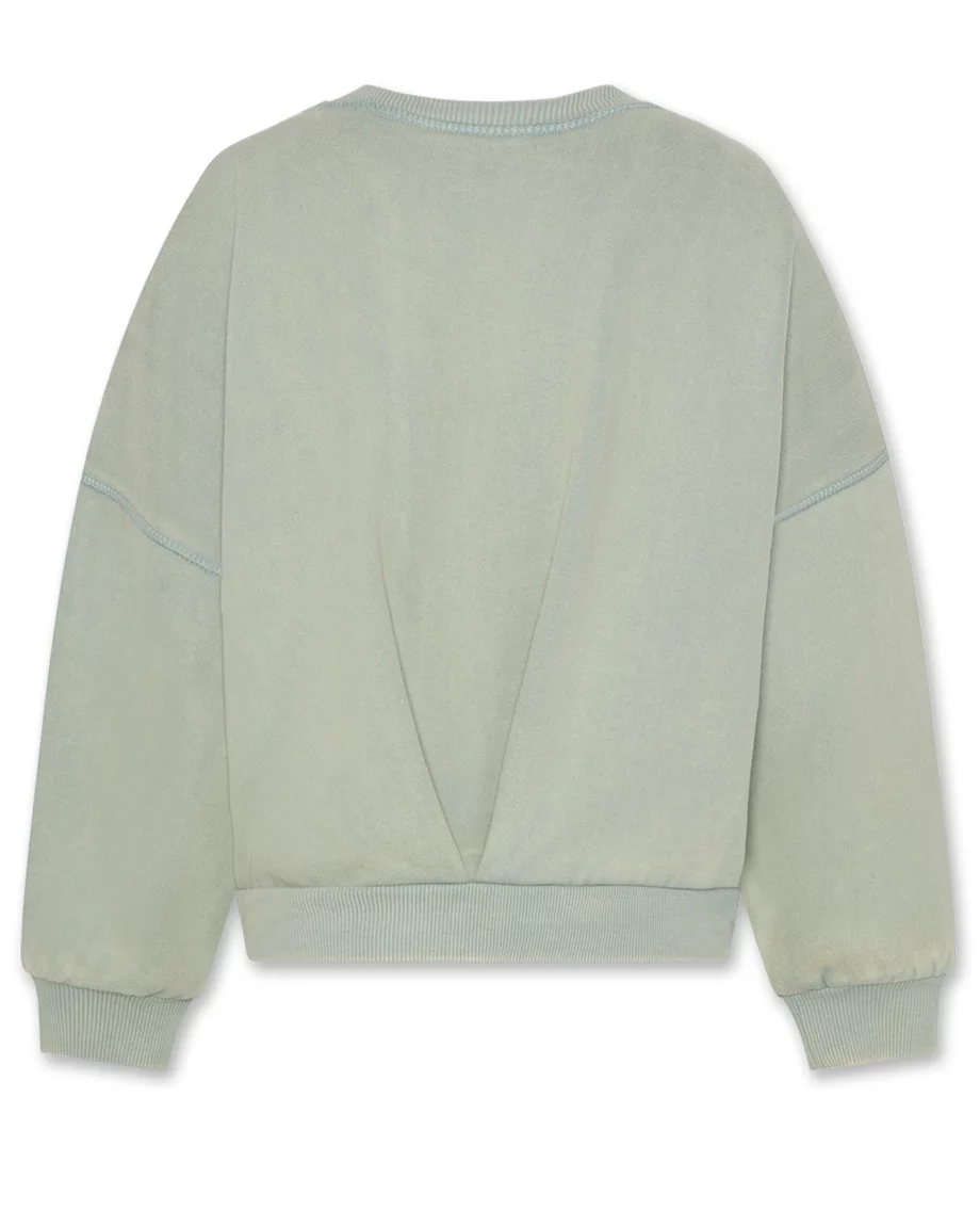 AO76 | lys sweater square light teal