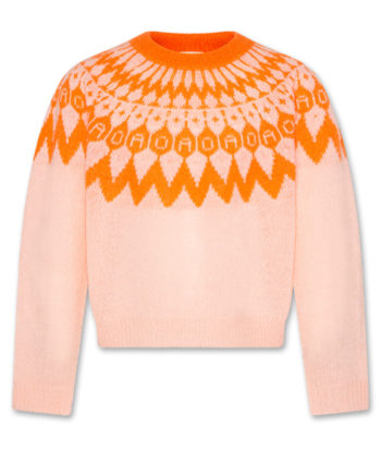 AO76 | NAM c-neck blend Orange Fluo
