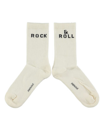 PIUPIUCHICK | Socks | Ecru "rock & roll"