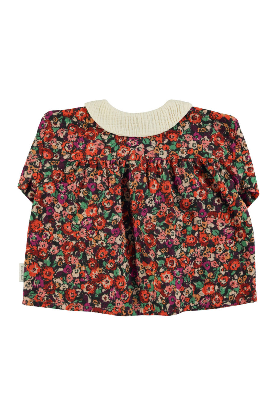 PIUPIUCHICK | Peter pan collar blouse | Multicolor flowers