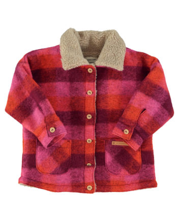 PIUPIUCHICK | Jacket | Pink & orange checkered