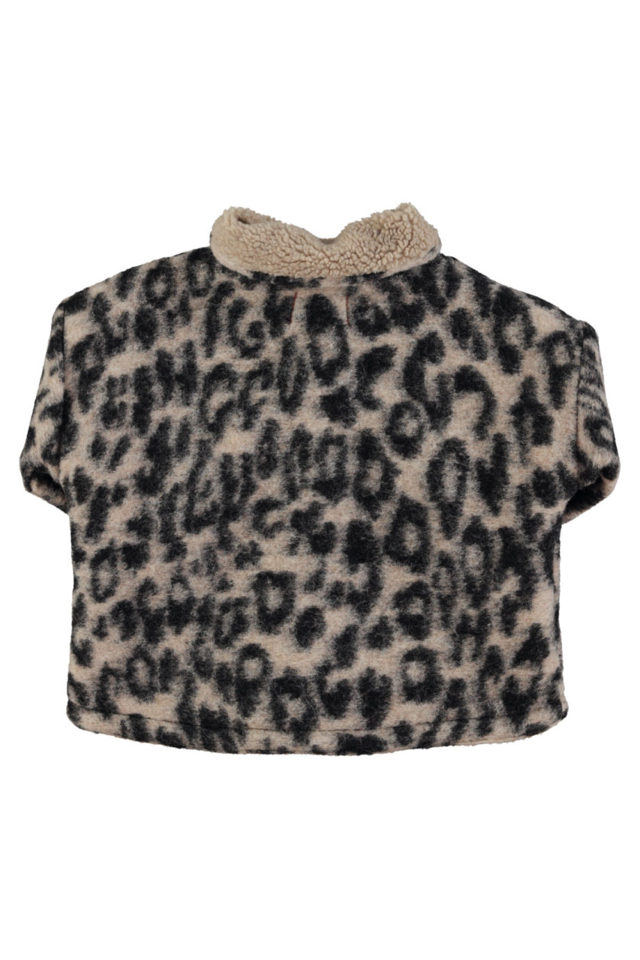 PIUPIUCHICK | Jacket | Ecru w/ animal print