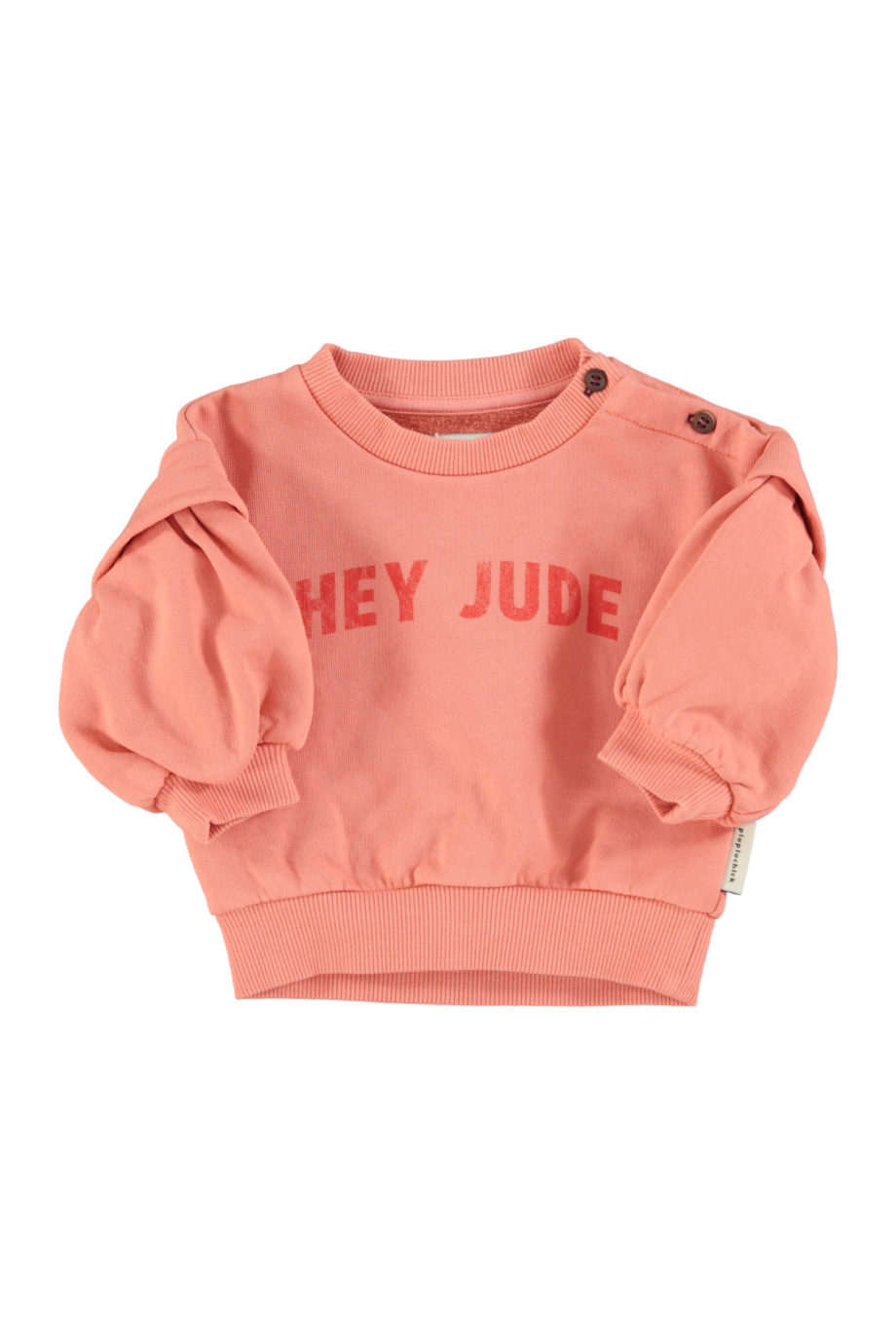 PIUPIUCHICK | Sweatshirt | Pink w/ "hey jude" print