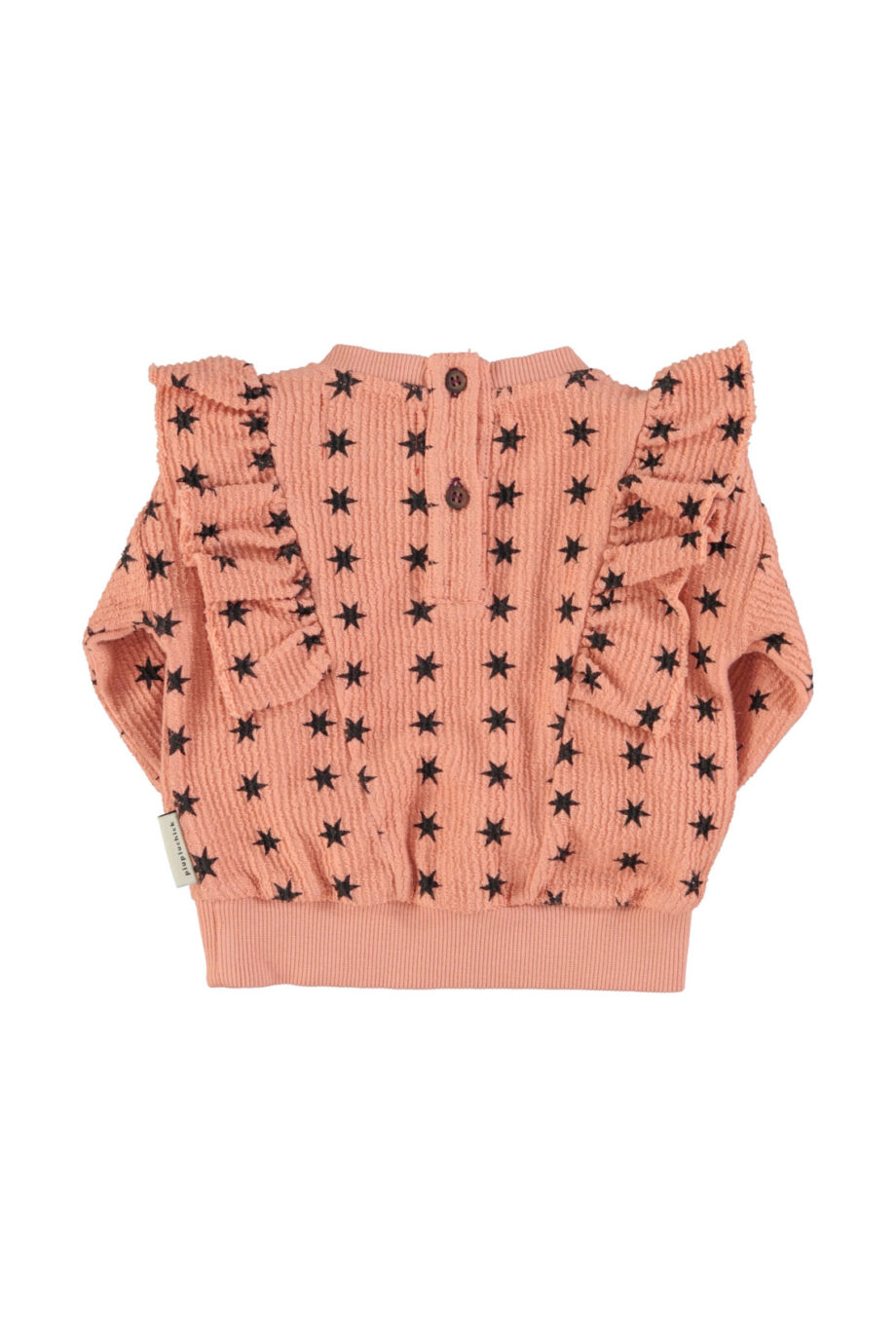 PIUPIUCHICK BABY | Sweatshirt | Pink w/ black stars
