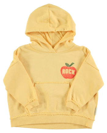 PIUPIUCHICK | Hoodie | Yellow w/  "on stage" print