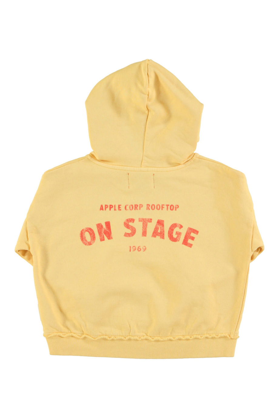 PIUPIUCHICK | Hoodie | Yellow w/  "on stage" print