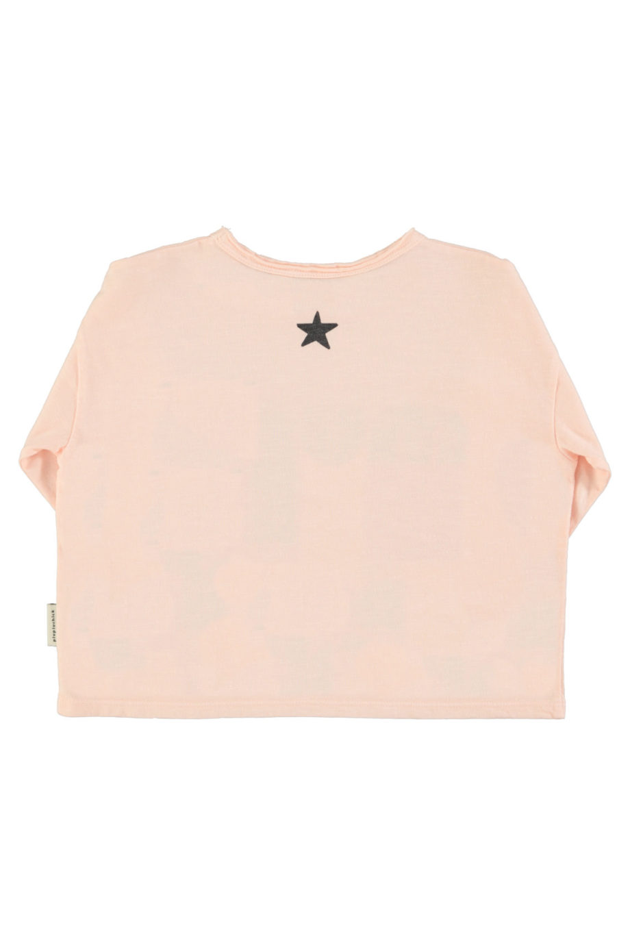 PIUPIUCHICK | Longsleeve t'shirt | Light pink w/ "music" print