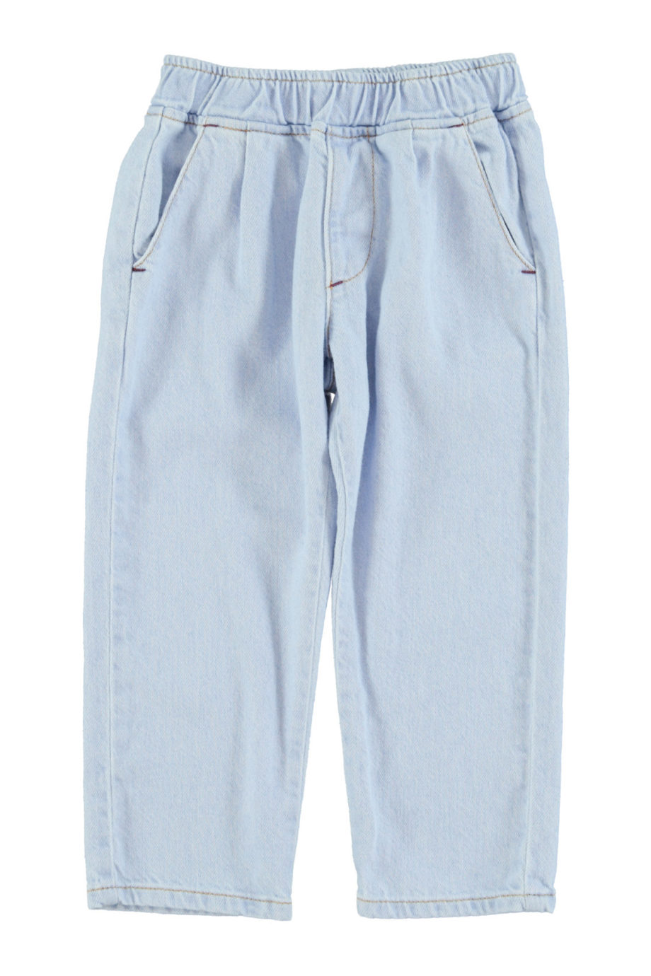 PIUPIUCHICK | Trousers | Light blue soft denim