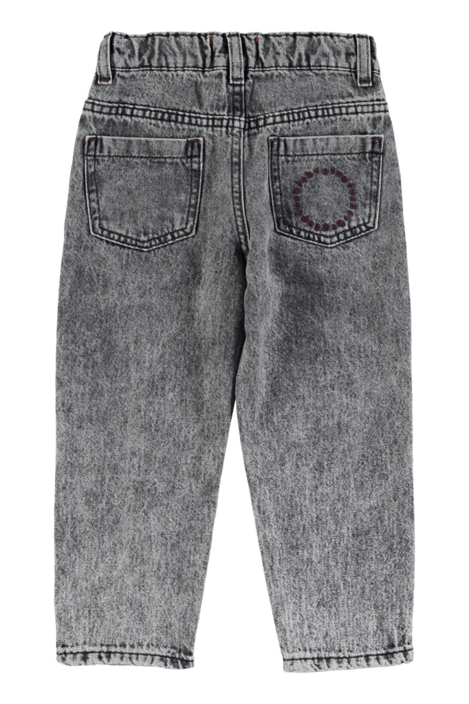 PIUPIUCHICK | Unisex trousers | Washed black denim