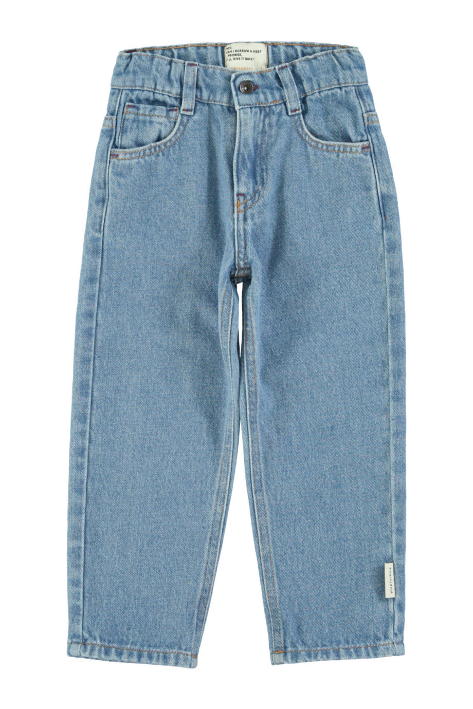 PIUPIUCHICK | Unisex trousers | Washed navy denim