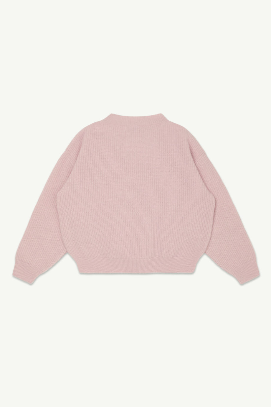 MAIN STORY |  Rib Sweater - Pale Pink