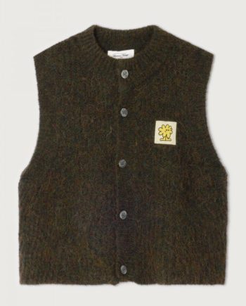 AMERICAN VINTAGE | PULL SANS MANCHES EAST EPICEA CHINE