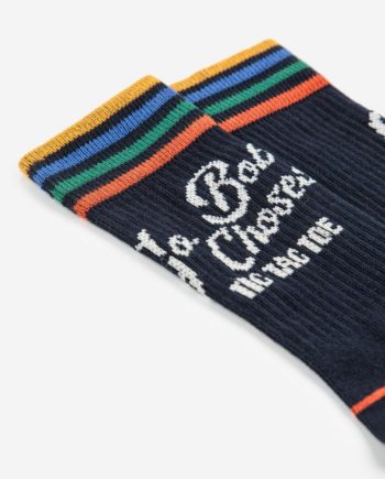 BOBO CHOSES | Go Bobo navy long socks