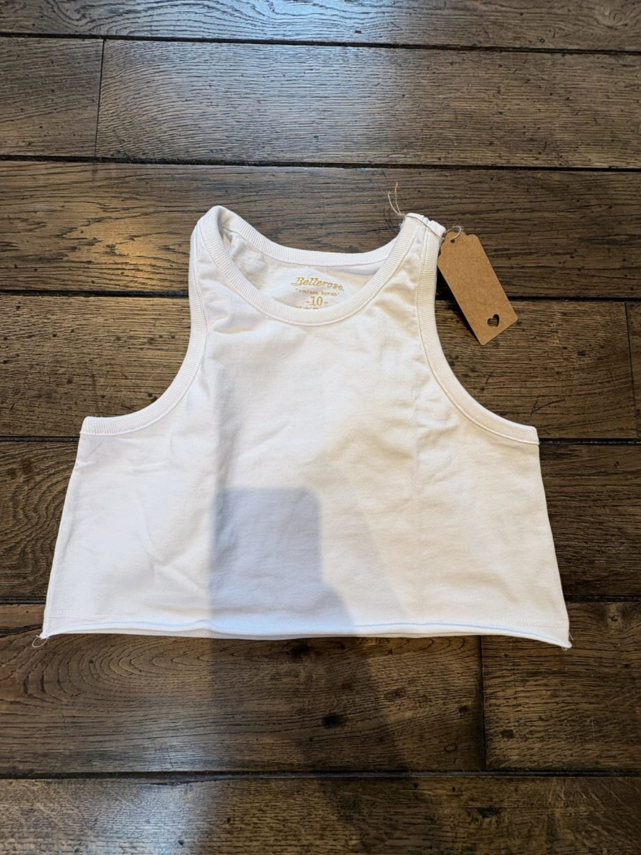 Second Life | Bellerose crop top blanc 10 ans