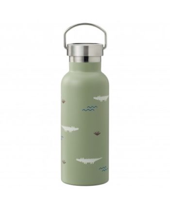 FRESK - Gourde Isotherme en acier inoxydable - crocodile