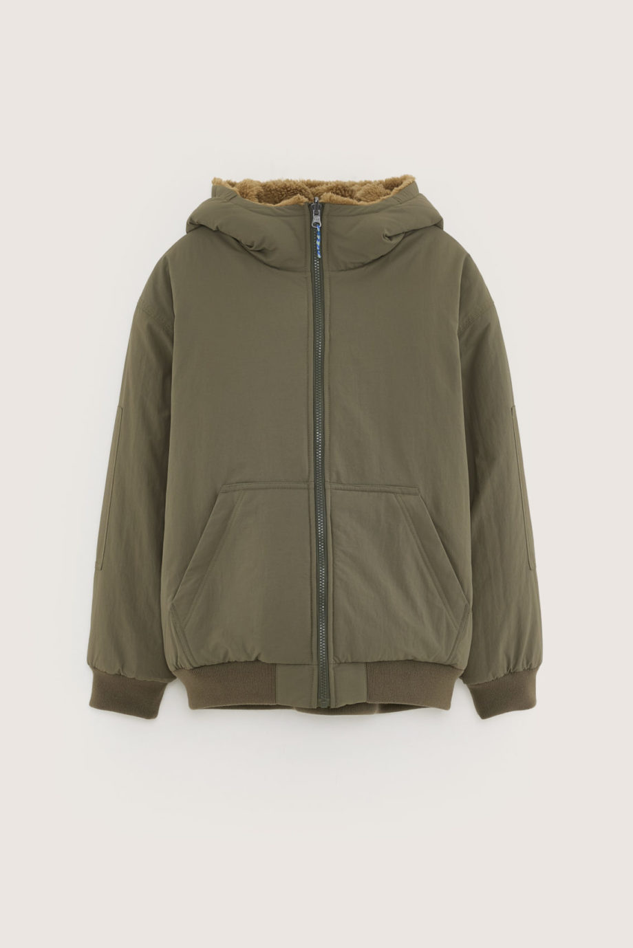 BELLEROSE | VESTE REVERSIBLE HAMZAH OLIVE NIGHT