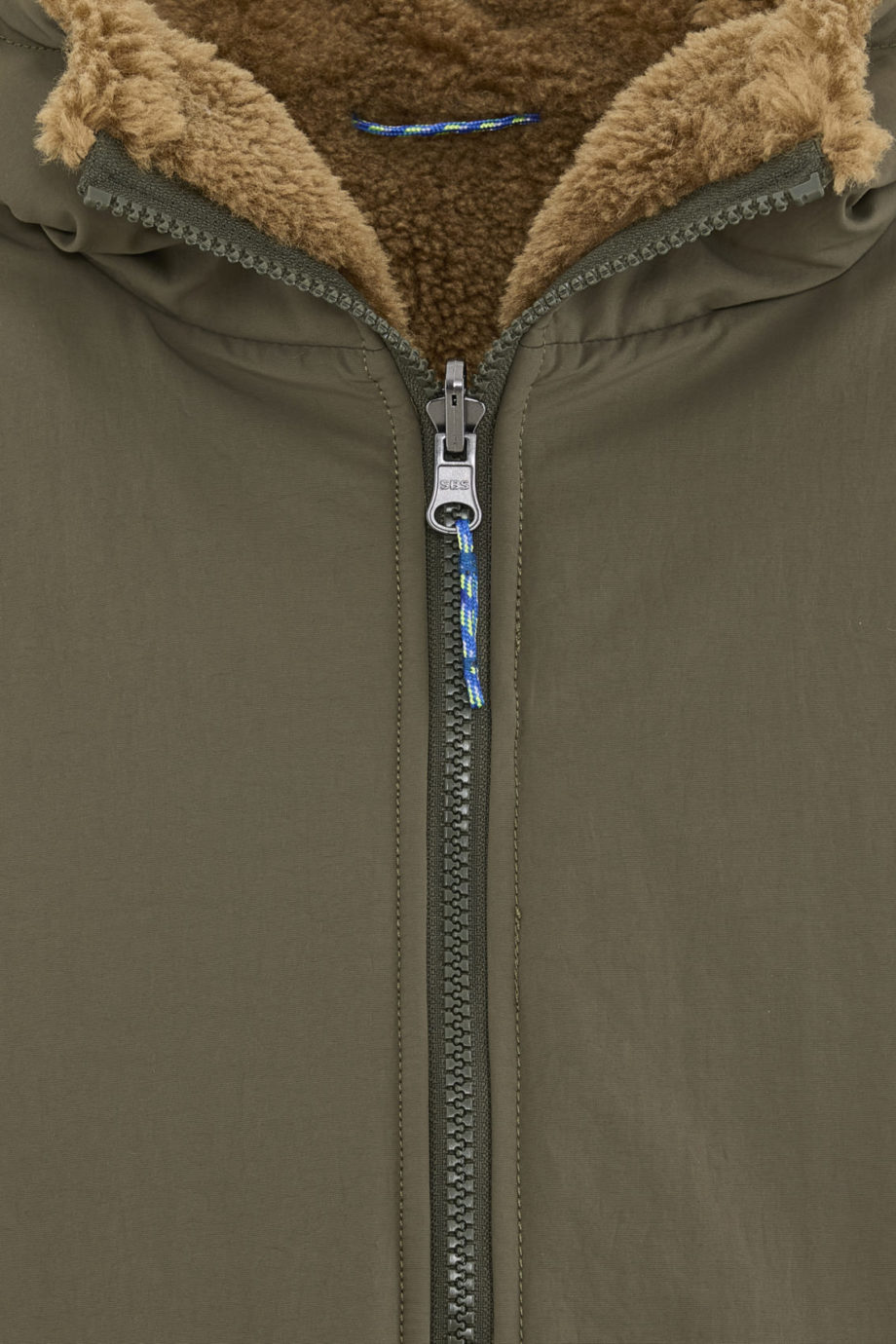 BELLEROSE | VESTE REVERSIBLE HAMZAH OLIVE NIGHT