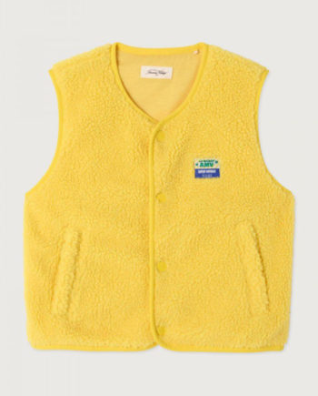 AMERICAN VINTAGE | Veste HOKTOWN SANS MANCHES JONQUILLE