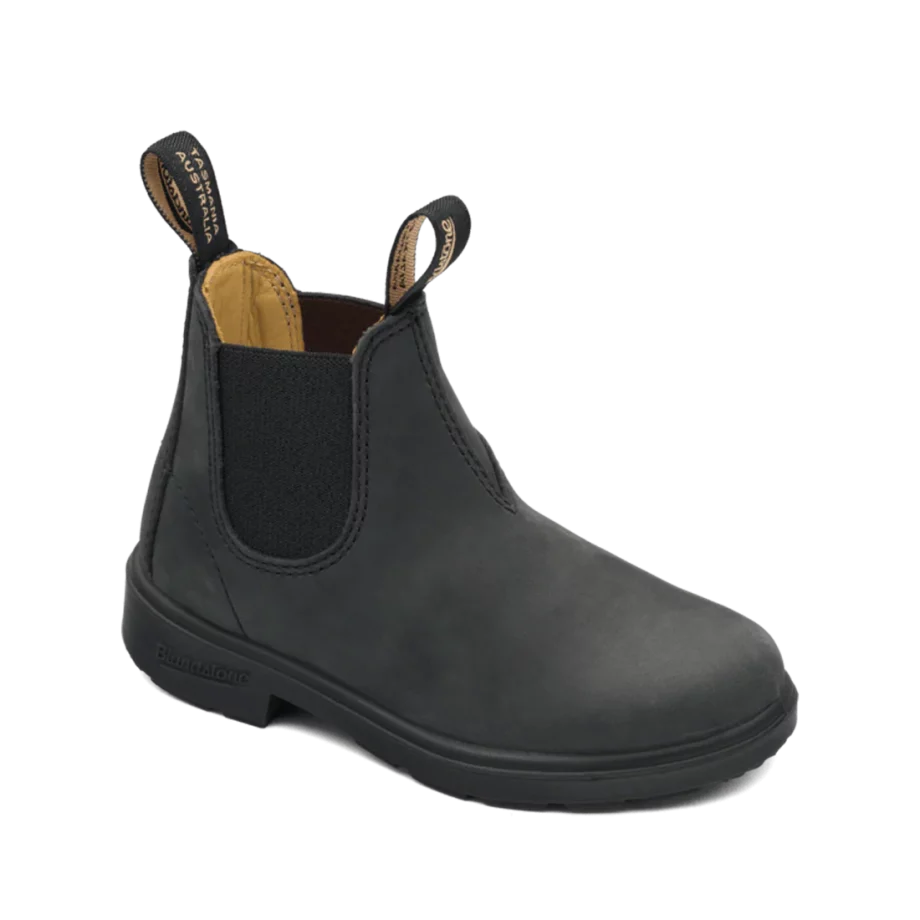 BLUNDSTONE KIDS | Kids boots nubuck - Rustic Black/Grey