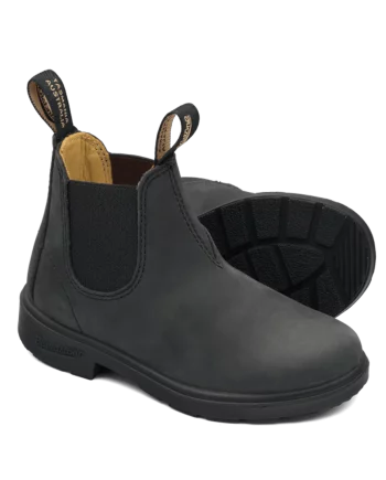 BLUNDSTONE KIDS | Kids boots nubuck - Rustic Black/Grey