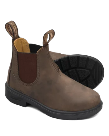 BLUNDSTONE KIDS | Kids boots nubuck - Rustic Brown