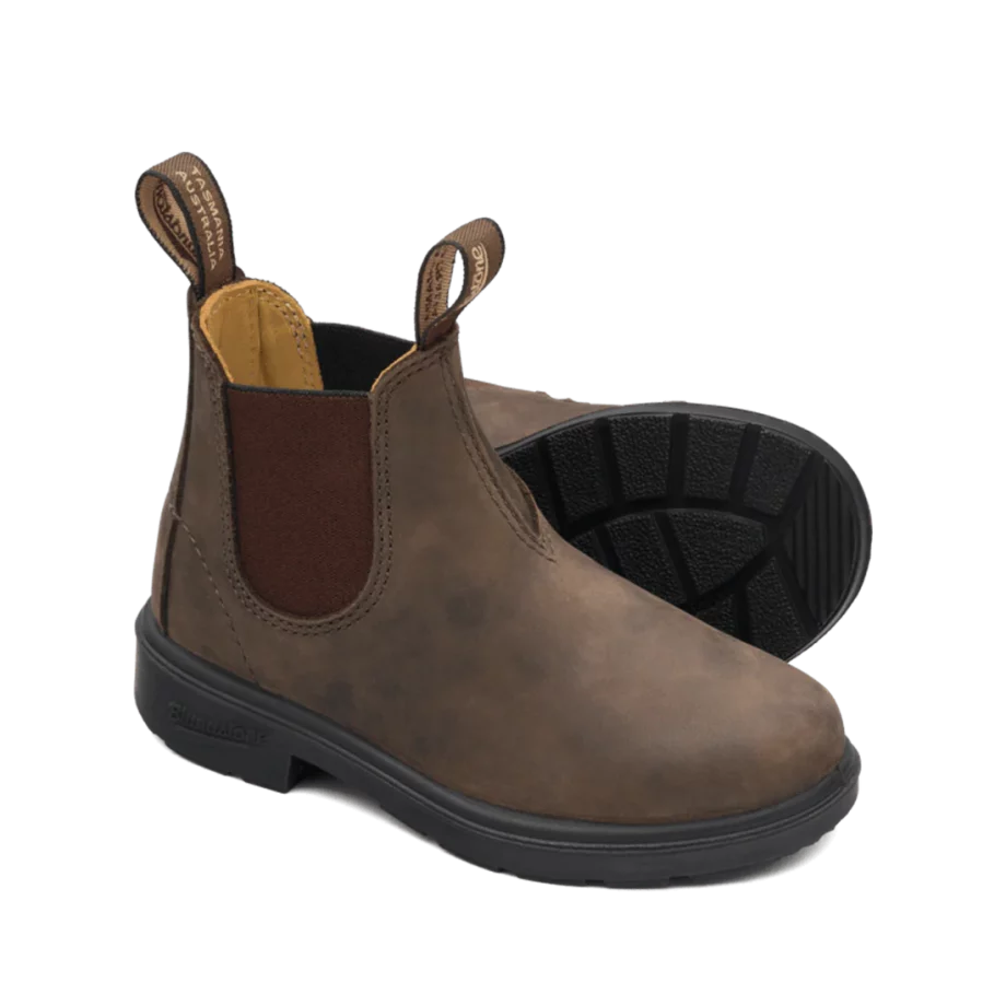 BLUNDSTONE KIDS | Kids boots nubuck - Rustic Brown