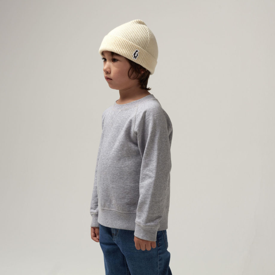 GOSOAKY | BEANIE RED DRAGON Linen white