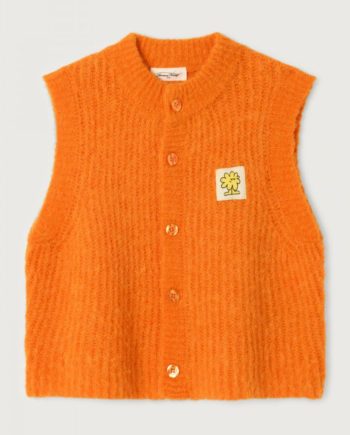 AMERICAN VINTAGE | PULL SANS MANCHES EAST AGRUME FLUO