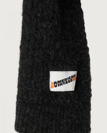 AMERICAN VINTAGE | ECHARPE EAST ANTHRACITE CHINE