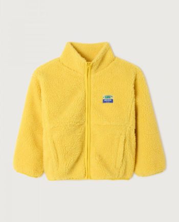 AMERICAN VINTAGE | HOKTOWN VESTE COURTE ML ZIPPEE JONQUILLE