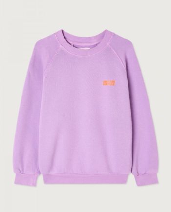 AMERICAN VINTAGE | Sweat enfant Izubird parme