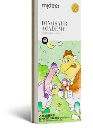 MIDEER | PEINTURE À L’AQUARELLE - ACADÉMIE DES DINOSAURES