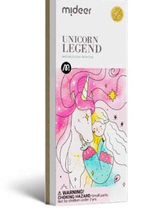 MIDEER | PEINTURE À L’AQUARELLE - LÉGENDE DE LA LICORNE