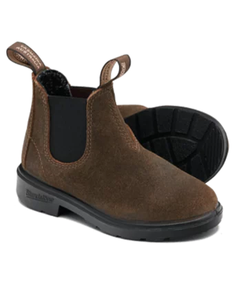 BLUNDSTONE KIDS | Kids boots nubuck - Suede Brown