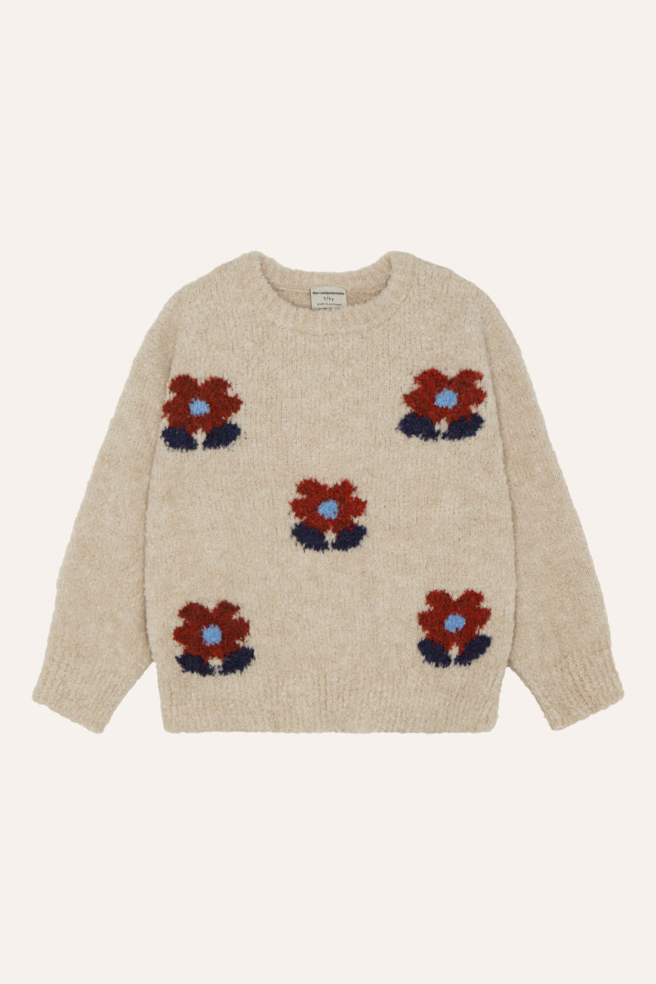 THE CAMPAMENTO | Flowers Ecru Jumper