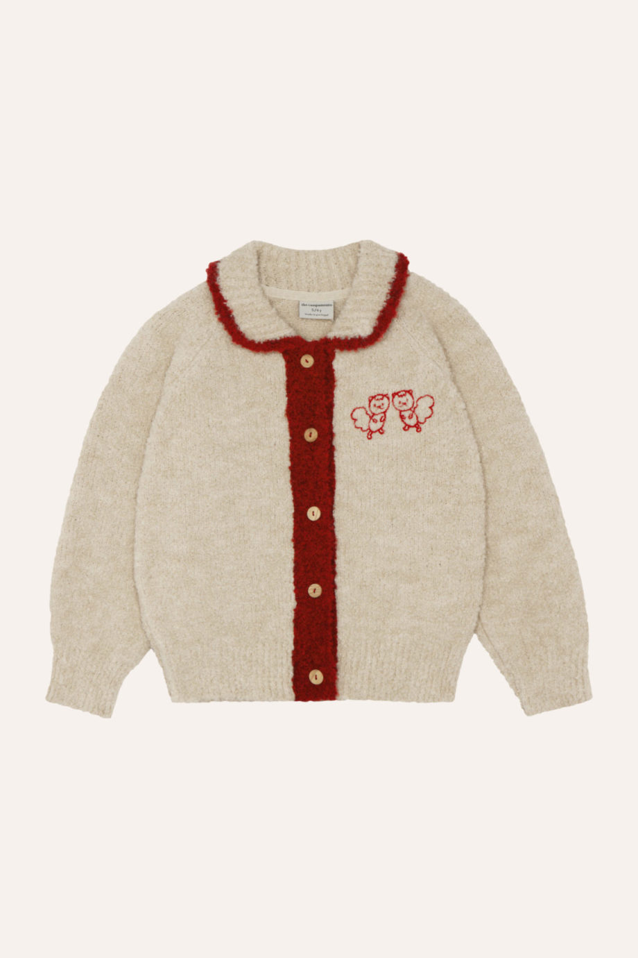 THE CAMPAMENTO | Squirrels Ecru Cardigan