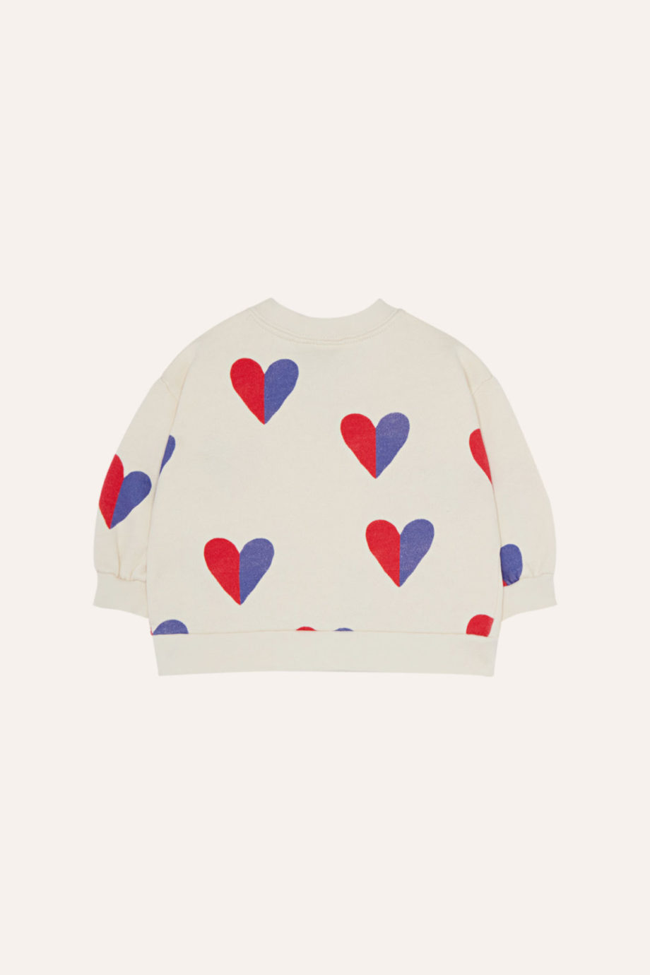 THE CAMPAMENTO BABY | Bicolor Hearts Baby Sweatshirt