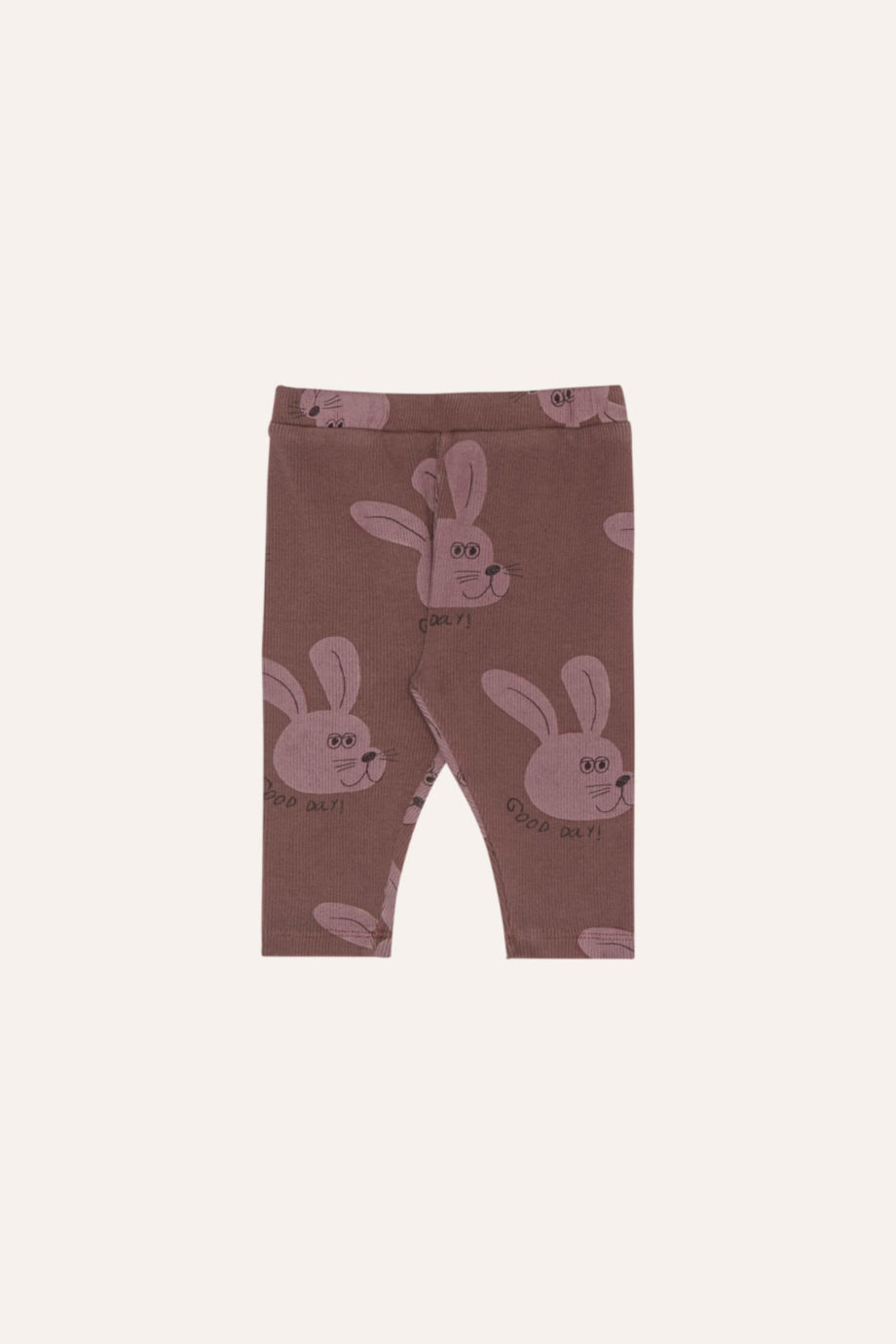 THE CAMPAMENTO BABY | Rabbits Brown Baby Leggings