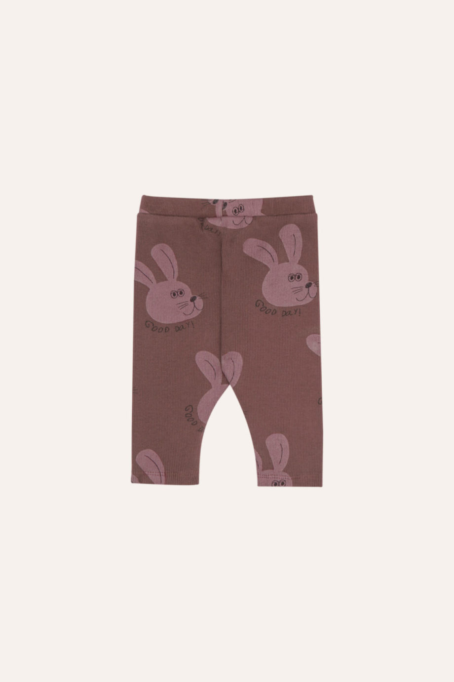 THE CAMPAMENTO BABY | Rabbits Brown Baby Leggings