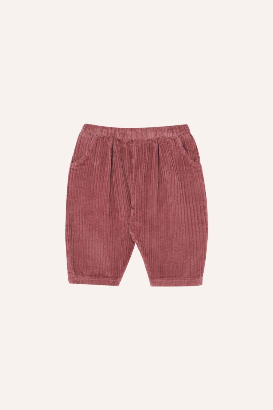 THE CAMPAMENTO BABY | Purple Corduroy Baby Trousers