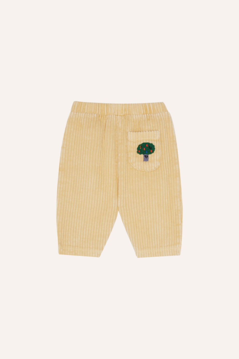 THE CAMPAMENTO BABY | Yellow Corduroy Baby Trousers