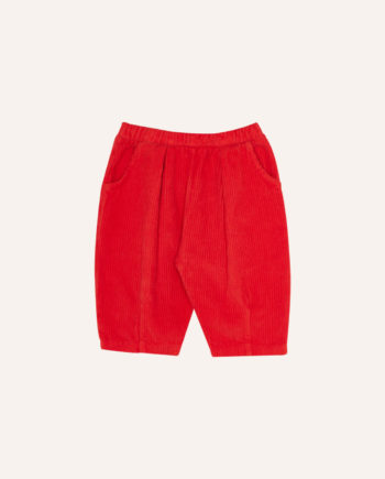 THE CAMPAMENTO BABY | Red Corduroy Baby Trousers