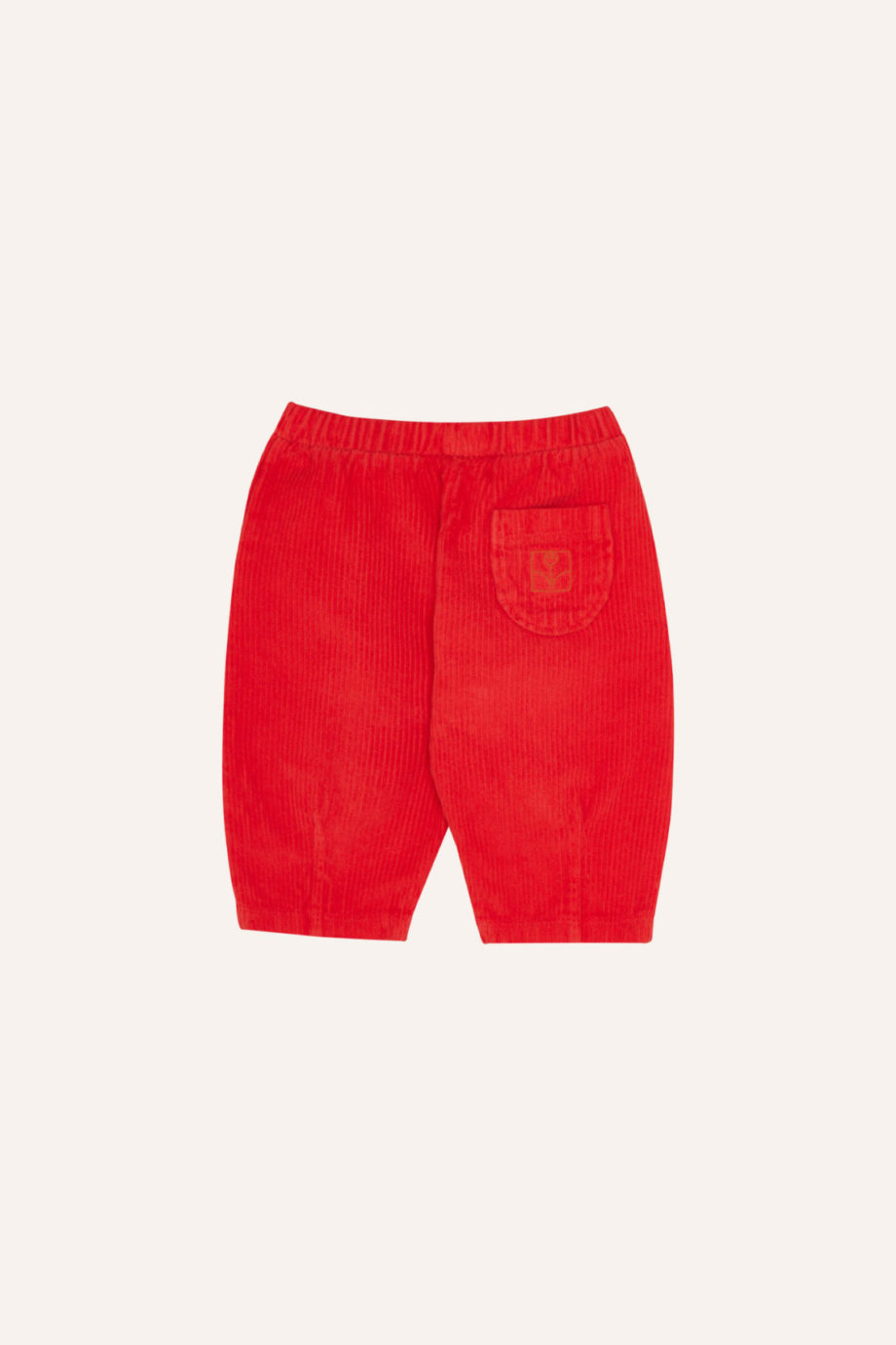 THE CAMPAMENTO BABY | Red Corduroy Baby Trousers